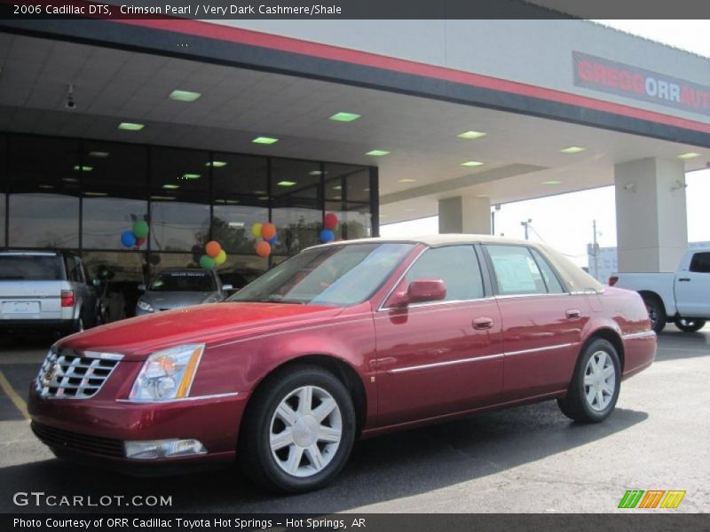 Crimson Pearl / Very Dark Cashmere/Shale 2006 Cadillac DTS