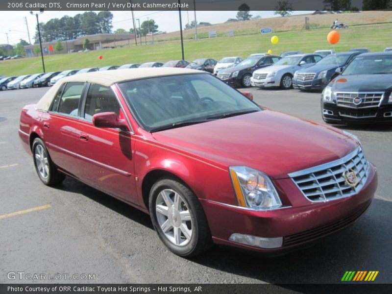 Crimson Pearl / Very Dark Cashmere/Shale 2006 Cadillac DTS