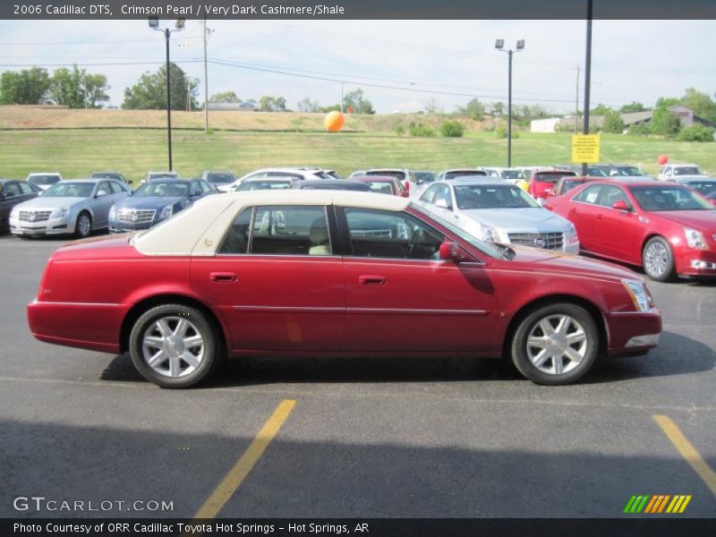 Crimson Pearl / Very Dark Cashmere/Shale 2006 Cadillac DTS