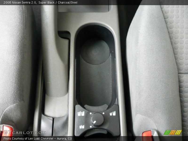 Super Black / Charcoal/Steel 2008 Nissan Sentra 2.0