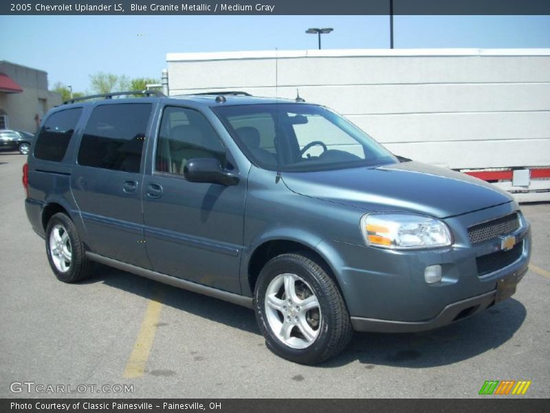 Blue Granite Metallic / Medium Gray 2005 Chevrolet Uplander LS