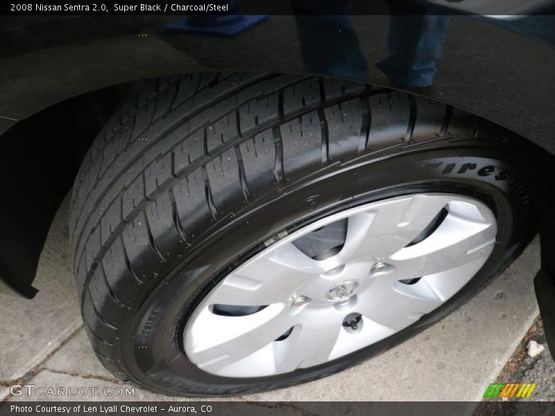 Super Black / Charcoal/Steel 2008 Nissan Sentra 2.0