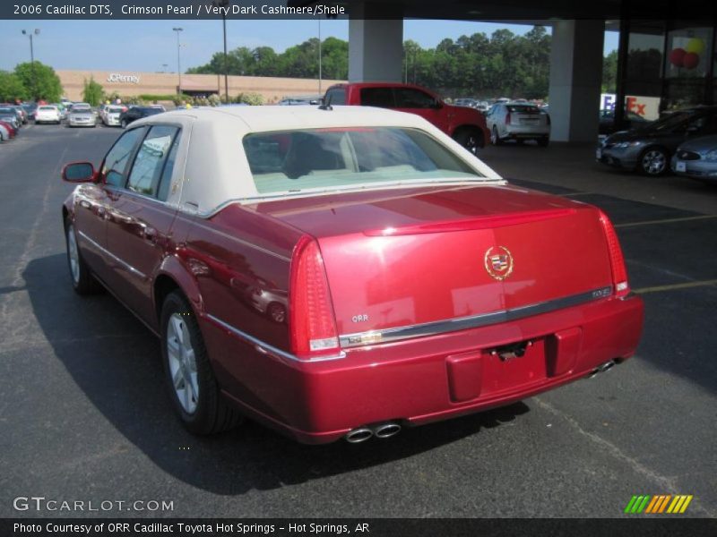 Crimson Pearl / Very Dark Cashmere/Shale 2006 Cadillac DTS