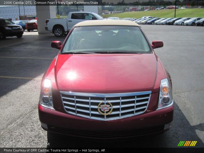 Crimson Pearl / Very Dark Cashmere/Shale 2006 Cadillac DTS