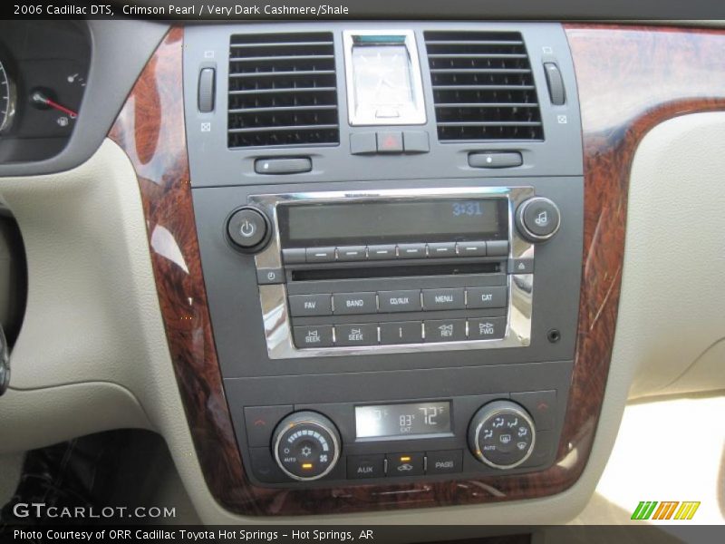 Crimson Pearl / Very Dark Cashmere/Shale 2006 Cadillac DTS