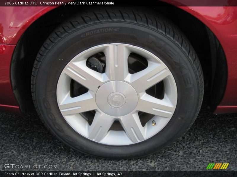 Crimson Pearl / Very Dark Cashmere/Shale 2006 Cadillac DTS