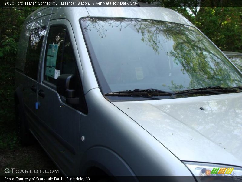 Silver Metallic / Dark Gray 2010 Ford Transit Connect XL Passenger Wagon