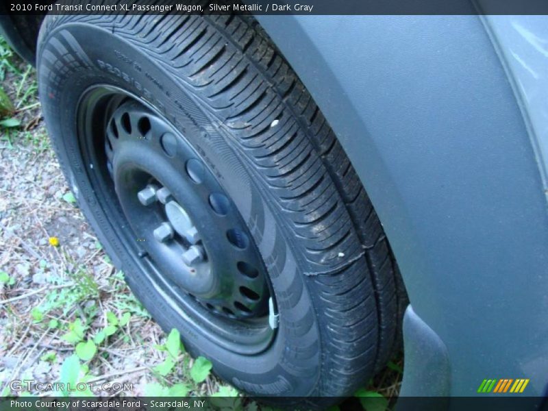 Silver Metallic / Dark Gray 2010 Ford Transit Connect XL Passenger Wagon