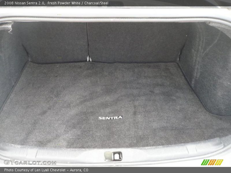 Fresh Powder White / Charcoal/Steel 2008 Nissan Sentra 2.0