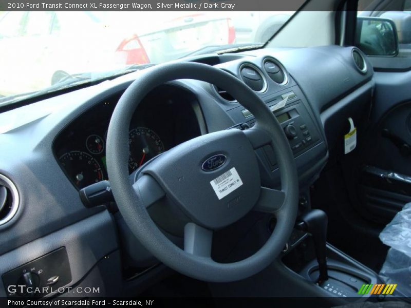 Silver Metallic / Dark Gray 2010 Ford Transit Connect XL Passenger Wagon