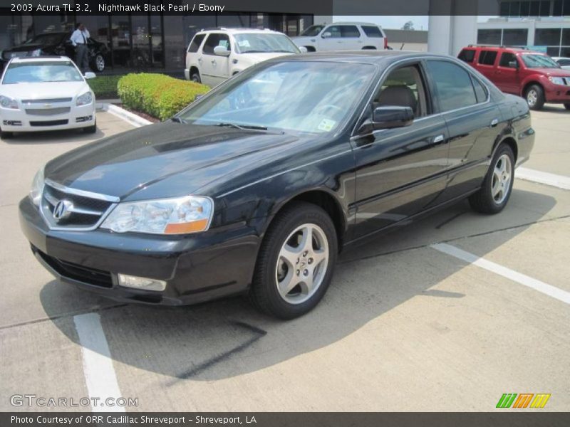Nighthawk Black Pearl / Ebony 2003 Acura TL 3.2
