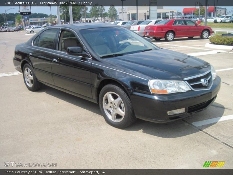 Nighthawk Black Pearl / Ebony 2003 Acura TL 3.2