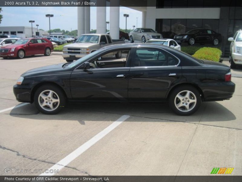 Nighthawk Black Pearl / Ebony 2003 Acura TL 3.2