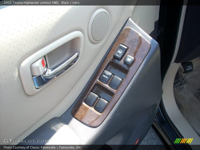 Black / Ivory 2003 Toyota Highlander Limited 4WD