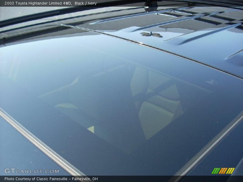 Black / Ivory 2003 Toyota Highlander Limited 4WD