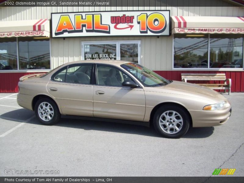 Sandstone Metallic / Neutral 2002 Oldsmobile Intrigue GX