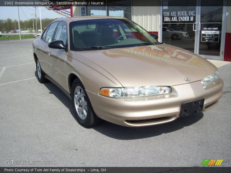 Sandstone Metallic / Neutral 2002 Oldsmobile Intrigue GX