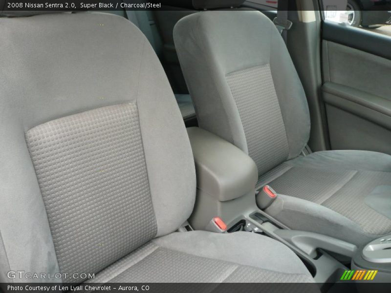 Super Black / Charcoal/Steel 2008 Nissan Sentra 2.0
