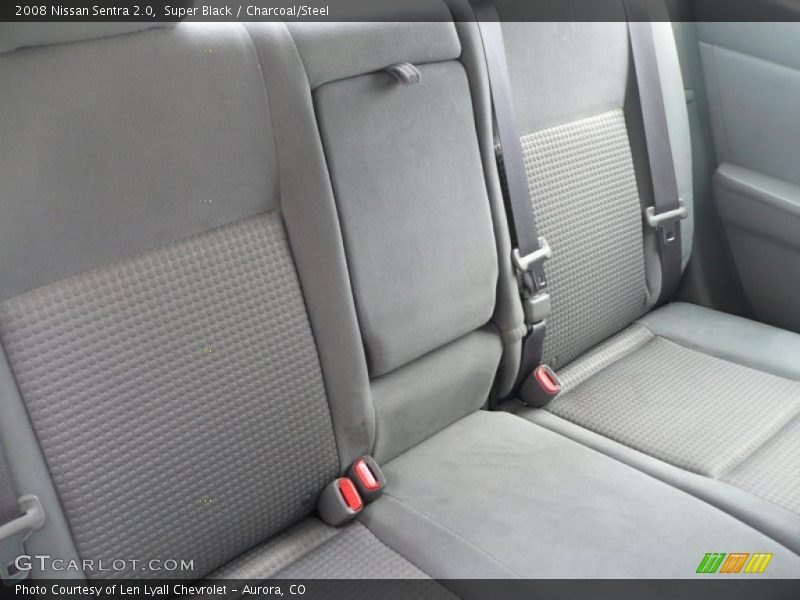 Super Black / Charcoal/Steel 2008 Nissan Sentra 2.0
