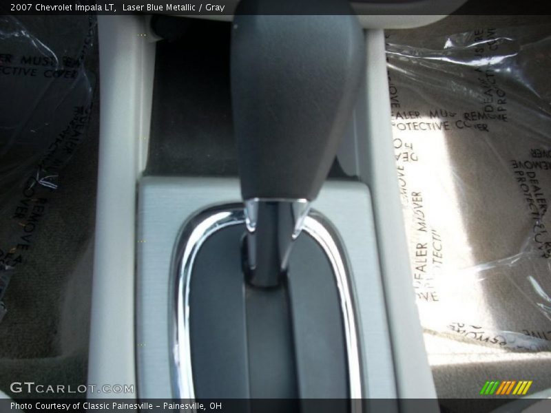 Laser Blue Metallic / Gray 2007 Chevrolet Impala LT