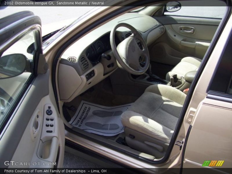 Sandstone Metallic / Neutral 2002 Oldsmobile Intrigue GX