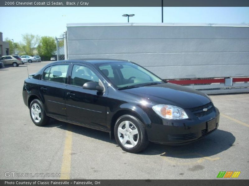 Black / Gray 2006 Chevrolet Cobalt LS Sedan