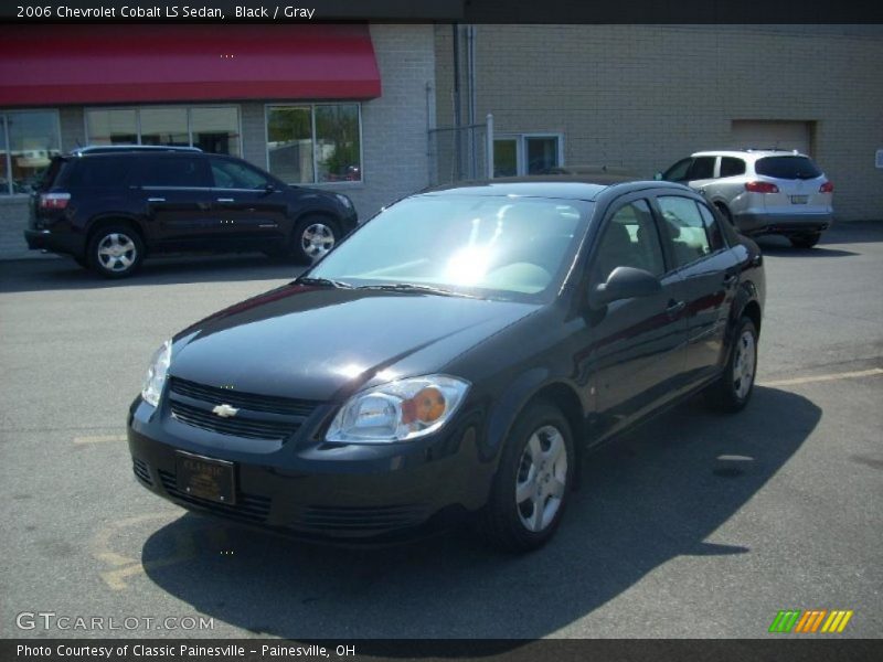 Black / Gray 2006 Chevrolet Cobalt LS Sedan