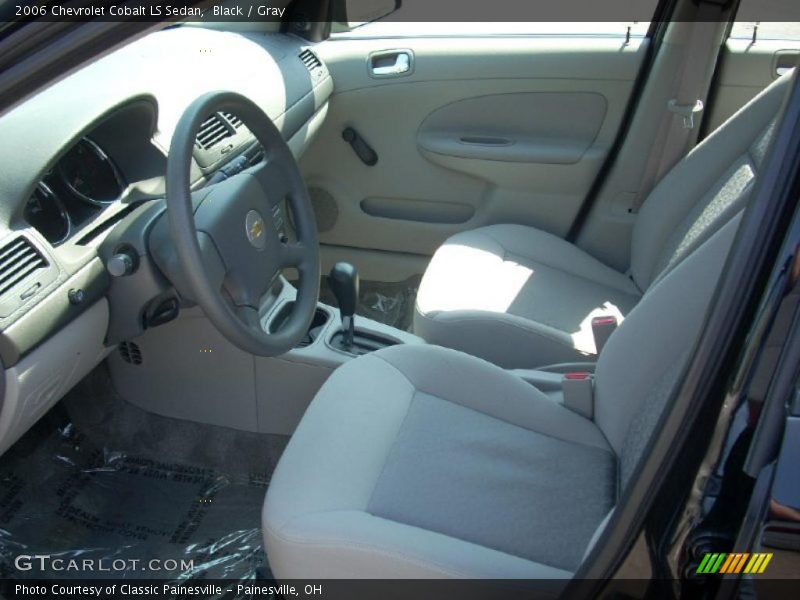 Black / Gray 2006 Chevrolet Cobalt LS Sedan
