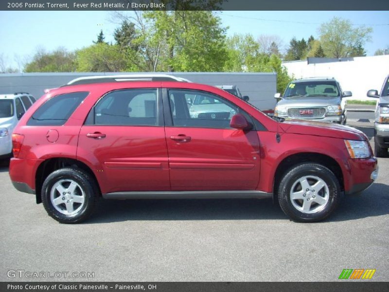 Fever Red Metallic / Ebony Black 2006 Pontiac Torrent