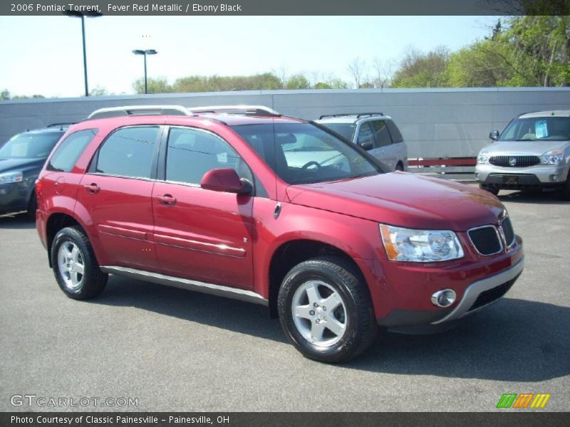 Fever Red Metallic / Ebony Black 2006 Pontiac Torrent
