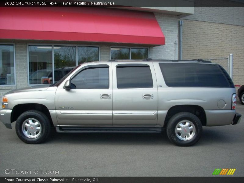 Pewter Metallic / Neutral/Shale 2002 GMC Yukon XL SLT 4x4