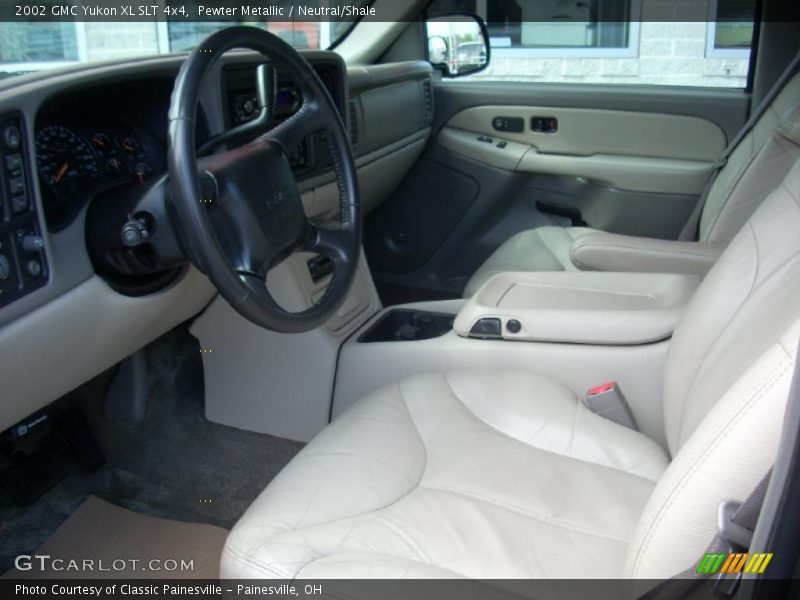 Pewter Metallic / Neutral/Shale 2002 GMC Yukon XL SLT 4x4