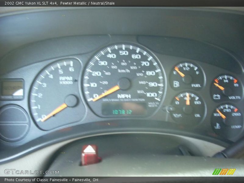 Pewter Metallic / Neutral/Shale 2002 GMC Yukon XL SLT 4x4