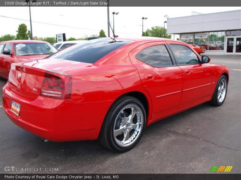TorRed / Dark/Light Slate Gray 2008 Dodge Charger R/T