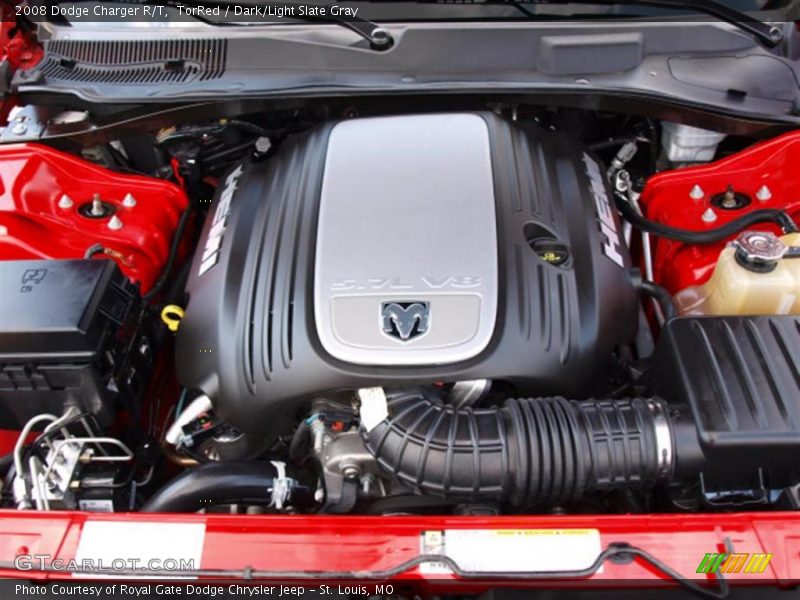 TorRed / Dark/Light Slate Gray 2008 Dodge Charger R/T