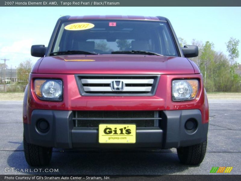 Tango Red Pearl / Black/Titanium 2007 Honda Element EX AWD