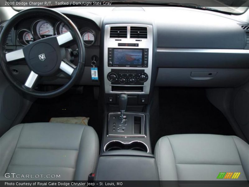 TorRed / Dark/Light Slate Gray 2008 Dodge Charger R/T