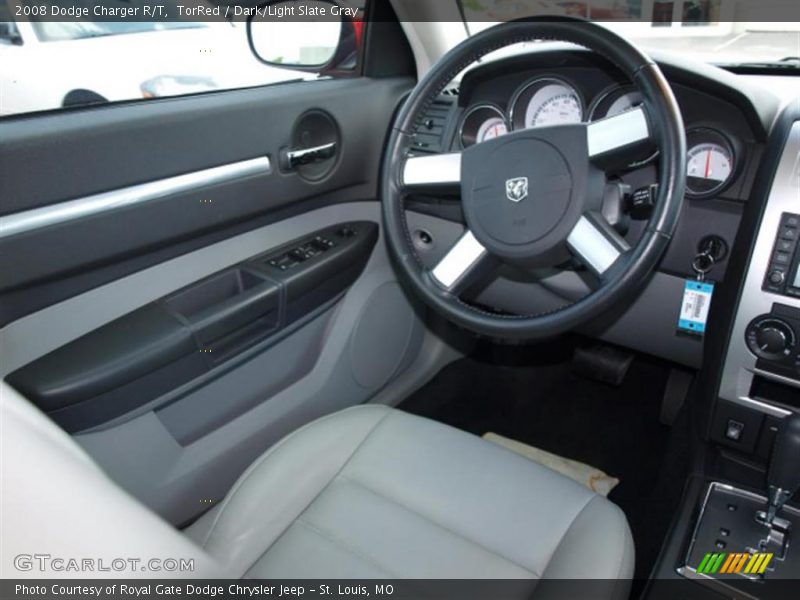 TorRed / Dark/Light Slate Gray 2008 Dodge Charger R/T