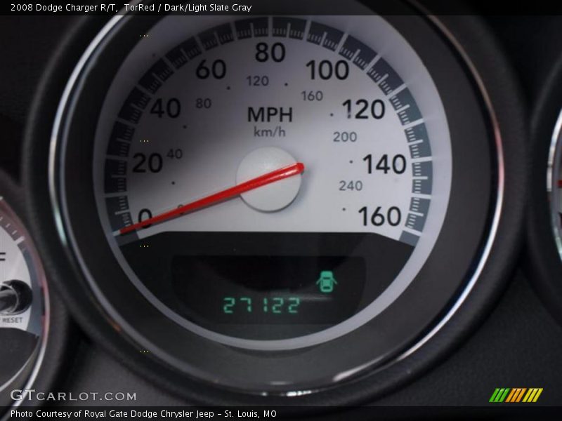 TorRed / Dark/Light Slate Gray 2008 Dodge Charger R/T