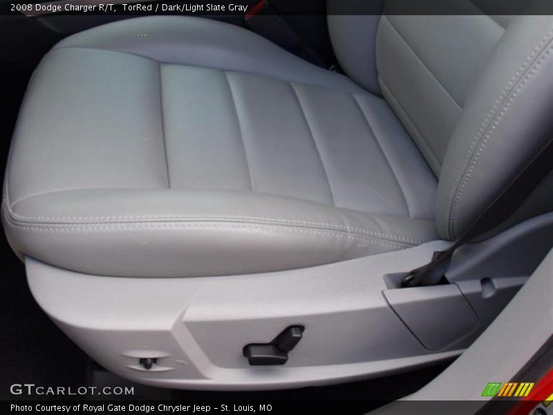 TorRed / Dark/Light Slate Gray 2008 Dodge Charger R/T