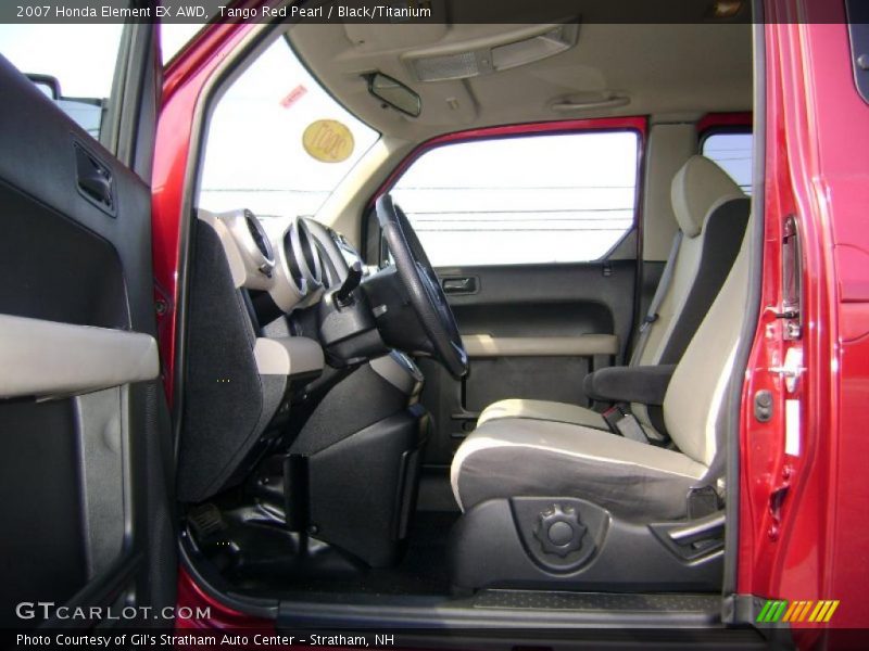 Tango Red Pearl / Black/Titanium 2007 Honda Element EX AWD