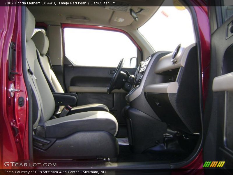 Tango Red Pearl / Black/Titanium 2007 Honda Element EX AWD