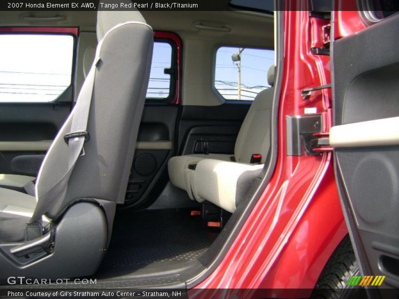 Tango Red Pearl / Black/Titanium 2007 Honda Element EX AWD