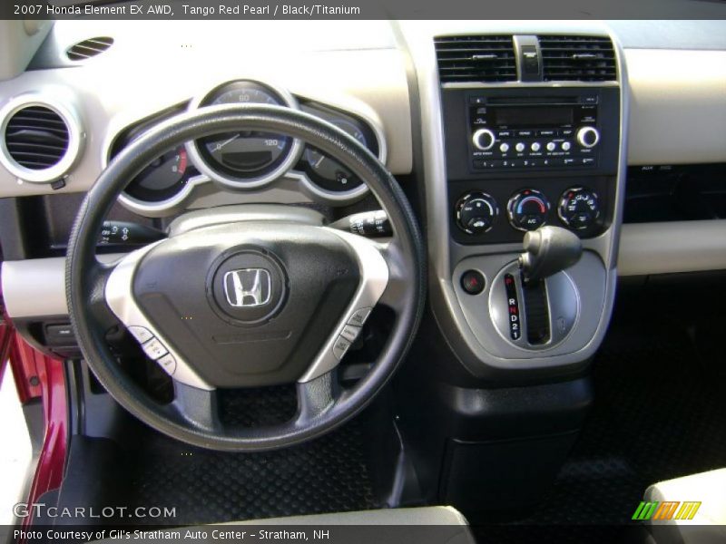 Tango Red Pearl / Black/Titanium 2007 Honda Element EX AWD