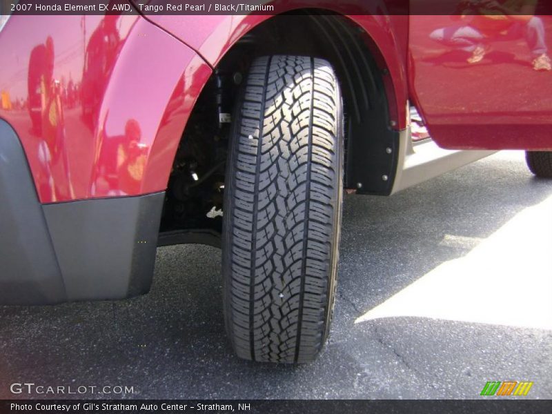 Tango Red Pearl / Black/Titanium 2007 Honda Element EX AWD