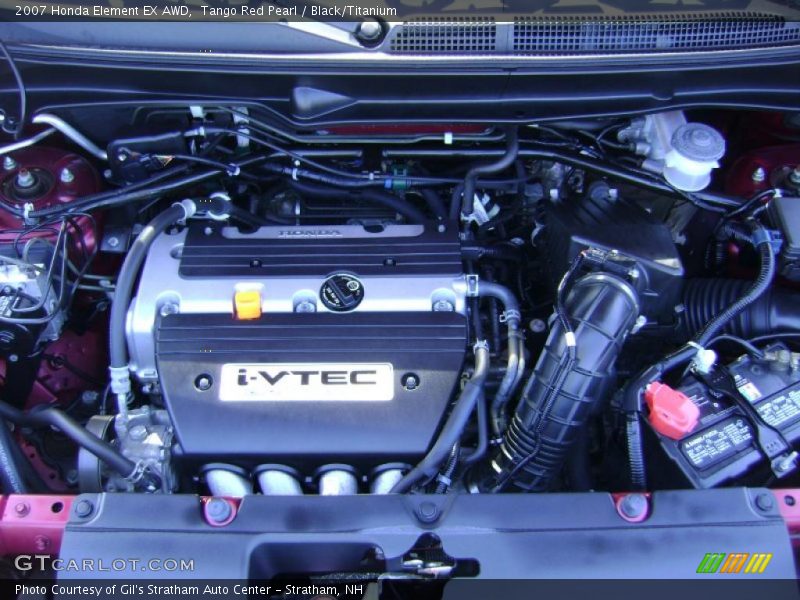 Tango Red Pearl / Black/Titanium 2007 Honda Element EX AWD