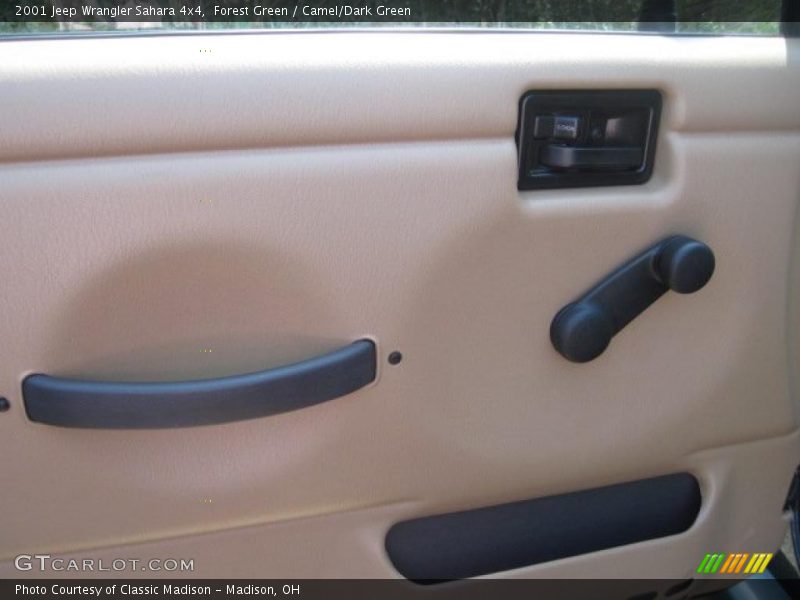Forest Green / Camel/Dark Green 2001 Jeep Wrangler Sahara 4x4