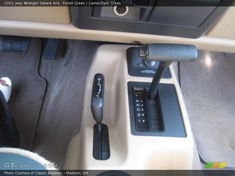 Forest Green / Camel/Dark Green 2001 Jeep Wrangler Sahara 4x4