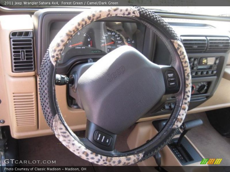 Forest Green / Camel/Dark Green 2001 Jeep Wrangler Sahara 4x4