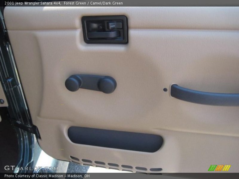 Forest Green / Camel/Dark Green 2001 Jeep Wrangler Sahara 4x4